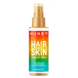 Nuxe Hair & Skin Sunset Bliss, meglica za telo in lase (100 ml)