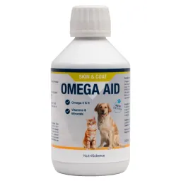 Omega Aid, tekočina za mačke in pse (250 ml)