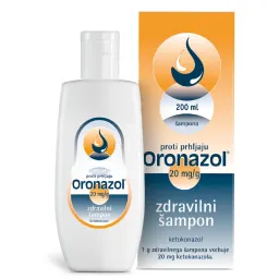 Oronazol 20 mg/g, zdravilni šampon (200 ml)
