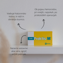 Proktis-M svečke (10 svečk)