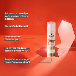 Rilastil Sun System Age Repair, obarvana krema za zaščito pred soncem - ZF50+ (50 ml)