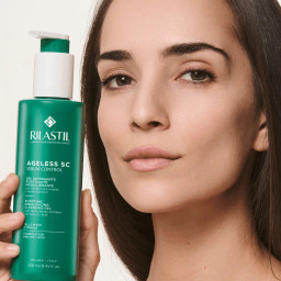 Rilastil Ageless SC, čistilni gel za mešano in mastno kožo (250 ml)