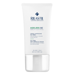 Rilastil Ageless SC, krema proti gubam za mešano in mastno kožo (40 ml)