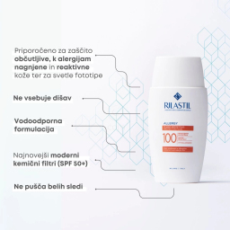 Rilastil Allergy, zaščitni fluid - ZF50+ (50 ml)