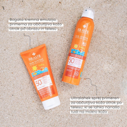 Rilastil Sun System Baby, transparentno zaščitno pršilo - ZF 50+ (200 ml)