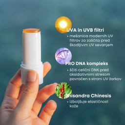 Rilastil Sun System, transparentni stik - ZF50+ (8,5 ml)