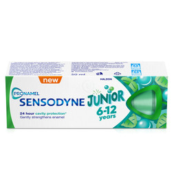 Sensodyne Pronamel Junior 6-12, zobna pasta za otroke - okus bubble mint (50 ml)