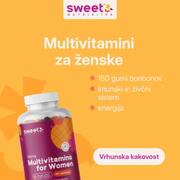 Sweet Nutribites Multivitamini za ženske - vitamin D in C prispevata k delovanju imunskega sistema