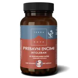 Terranova Prebavni encimi Intoleran kompleks, kapsule (50 kapsul)