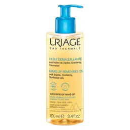 Uriage Eau Thermale, olje za odstranjevanje ličil za obraz in oči (100 ml)