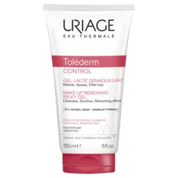 Uriage Tolederm Control, mlečni gel za odstranjevanje ličil (150 ml)