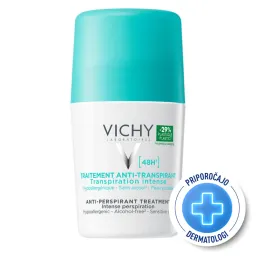Vichy Deo, deodorant z antiperspirantom za uravnavanje potenja 48h (50 ml)