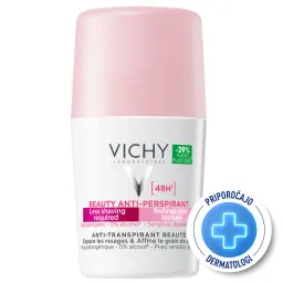 Vichy Beauty Antiperspirant, 48-urna deo zaščita proti potenju in vonjavam (50 ml)