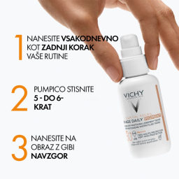 Vichy Capital Soleil UV-Age, obarvana krema za obraz - ZF50+ (40 ml)
