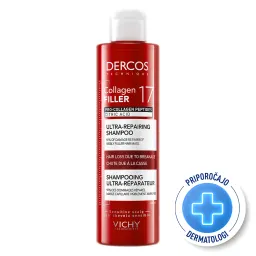 Vichy Dercos Collagen 17 Filler, ultra-obnovitveni šampon (200 ml)