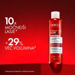 Vichy Dercos Collagen 17 Filler, ultra-obnovitveni šampon (200 ml)