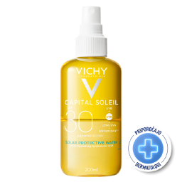 Vichy Capital Soleil, hidratantna vodica za zaščito pred soncem - ZF30 (200 ml)