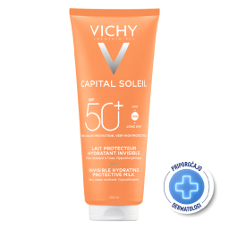 Vichy Capital Soleil, zaščitno mleko za vso družino - ZF50+ (300 ml)