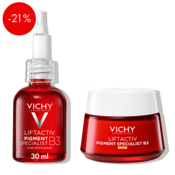 Vichy Pigment Specialist B3, dnevna rutina proti temnim madežem (50 ml + 30 ml)