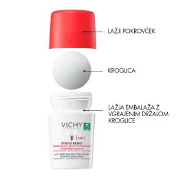 Vichy Stress Resist, 72h intenzivni antitranspirant roll-on (50 ml)