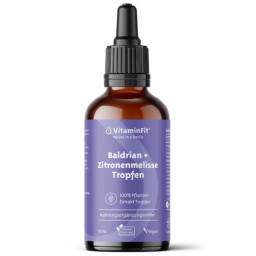 VitaminFit Baldrijan in melisa, kapljice (50 ml)