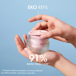 Melvita Source de Roses, vlažilno-gladilna krema za normalno do suho kožo (50 ml)