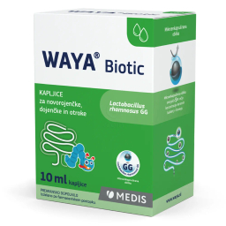 Waya Biotic, kapljice za novorojenčke, dojenčke in otroke (10 ml)