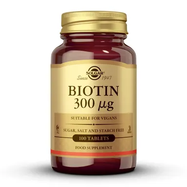 Solgar Biotin 300 ug, tablete(100 tablet)