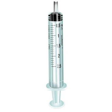 PIC injekcijska brizga - 2,5 ml (130 brizg)