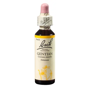 Bach Esenca št. 12 - Encijan (Gentian), kapljice (20 ml)