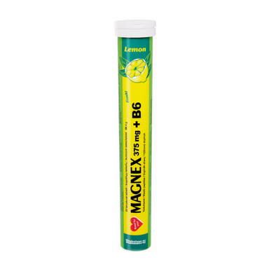 Magnex 375 mg + B6 Vitabalans, šumeče tablete (20 šumečih tablet)