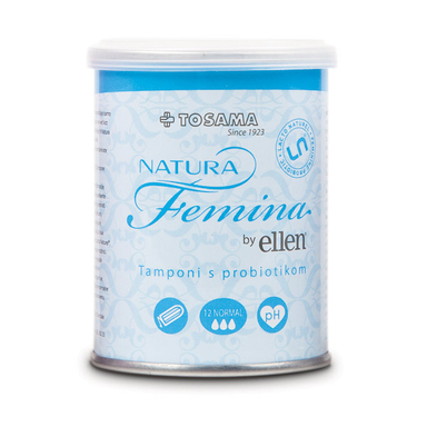Natura Femina Ellen, higienski tamponi - normal (12 tamponov)