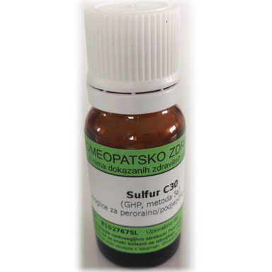 Sulfur, kroglice - 1 g (C6)