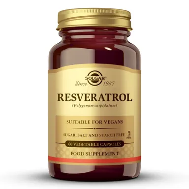 Solgar Resveratrol, kapsule (60 kapsul)