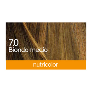 BioKap Nutricolor 7.0, barva za lase - srednje blond (140 ml)