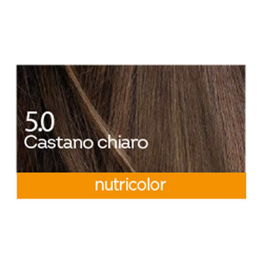 BioKap Nutricolor 5.0, barva za lase - svetlo kostanjeva (140 ml)