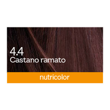 BioKap Nutricolor 4.4, barva za lase - bakreno kostanjeva (140 ml)