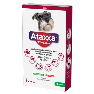 Ataxxa, kožni nanos za pse (od 10 do 25 kg ) - 1 kapalka