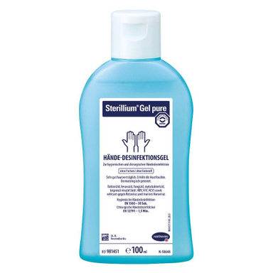 Sterillium Gel pure, razkužilo za roke (100 ml)