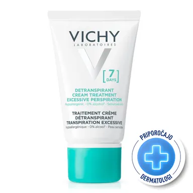 Vichy antitranspirant, krema proti potenju 7-dnevna (30 ml)