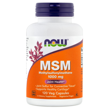MSM 1000 mg Now, kapsule (120 kapsul)