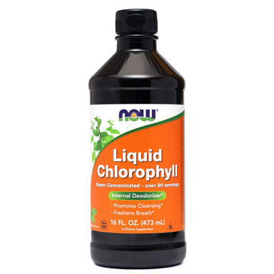 Tekoči klorofil NOW (473 ml)