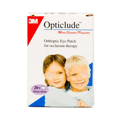 Opticlude Nexcare, obliž za oči za odrasle (20 obližev)