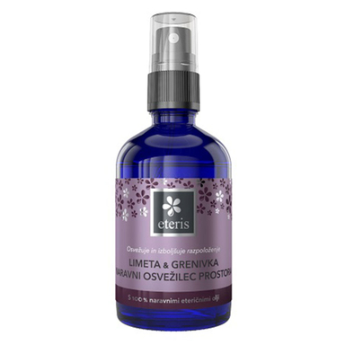 Eteris, naravni osvežilec prostora - limeta in grenivka (100 ml)