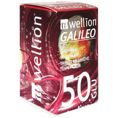 Wellion Galileo, merilni lističi za glukozo (50 testnih lističev)
