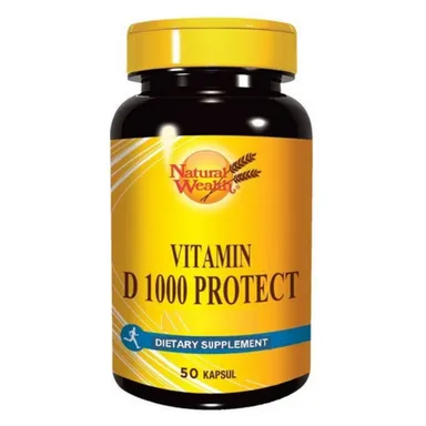 Natural Wealth Vitamin D 1000 Protect, kapsule (50 tablet)