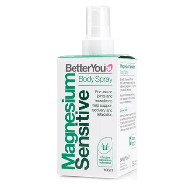 BetterYou Magnezijevo olje Sensitive, sprej (100 ml)