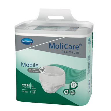 MoliCare Premium Mobile 5 Drops, inkontinenčne hlačke (velikost S) - 14 hlačk