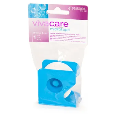 vivacare microtape, kirurški lepilni trak (25 mm x 9,1 m)