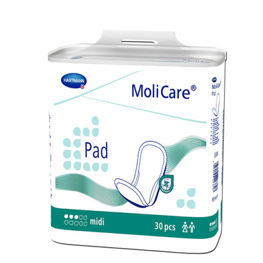 Molicare Pad Midi 3 kapljice, 30 predlog